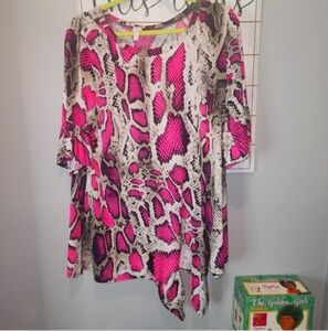 NOW N FOREVER 2X SNAKESKIN TOP